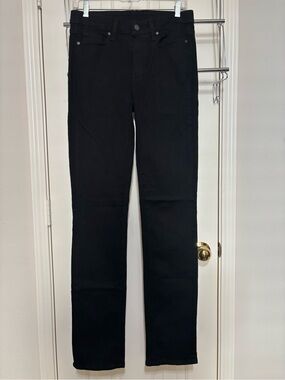 PAIGE Black Straight-Leg Women's Jeans